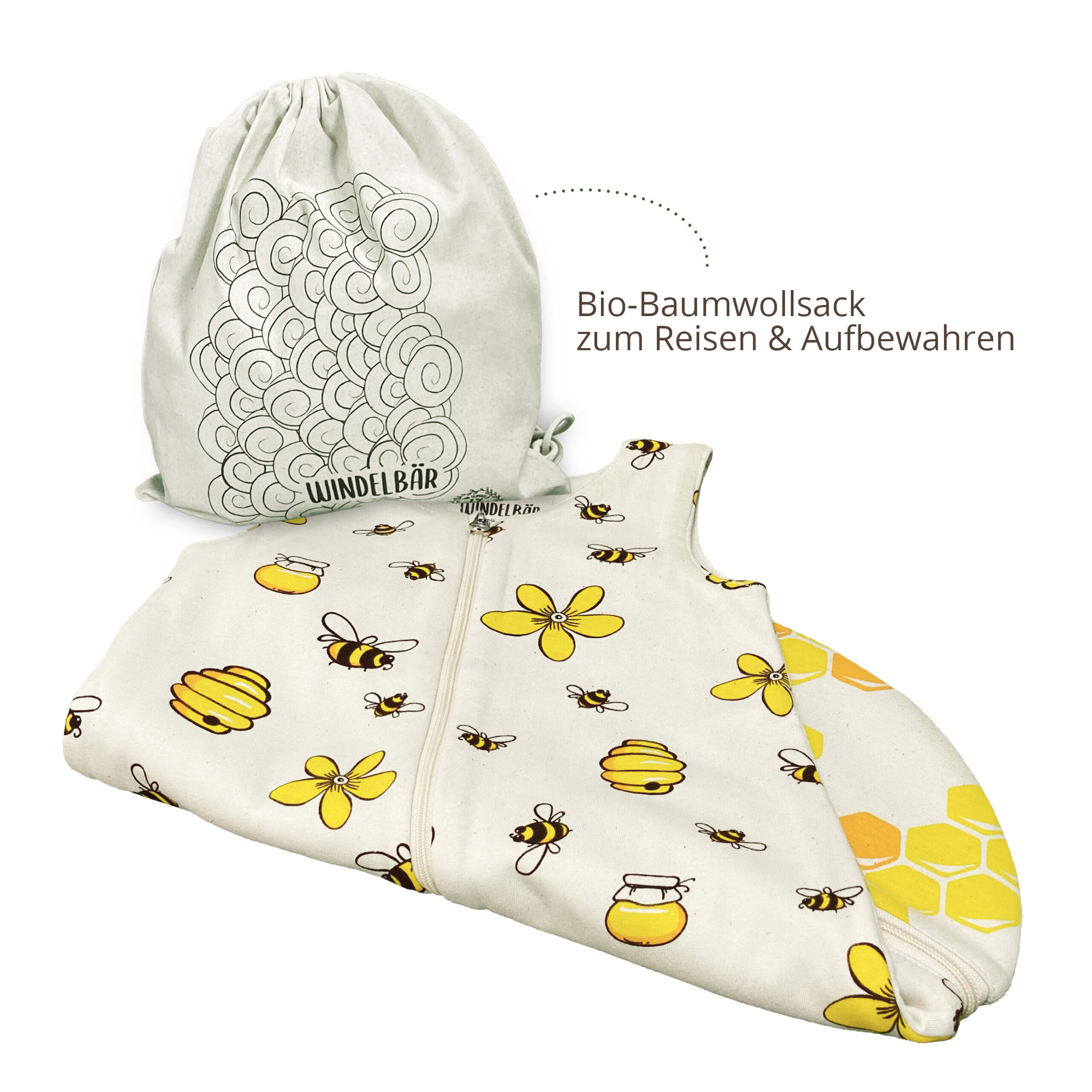 Schlafsack - Bienen