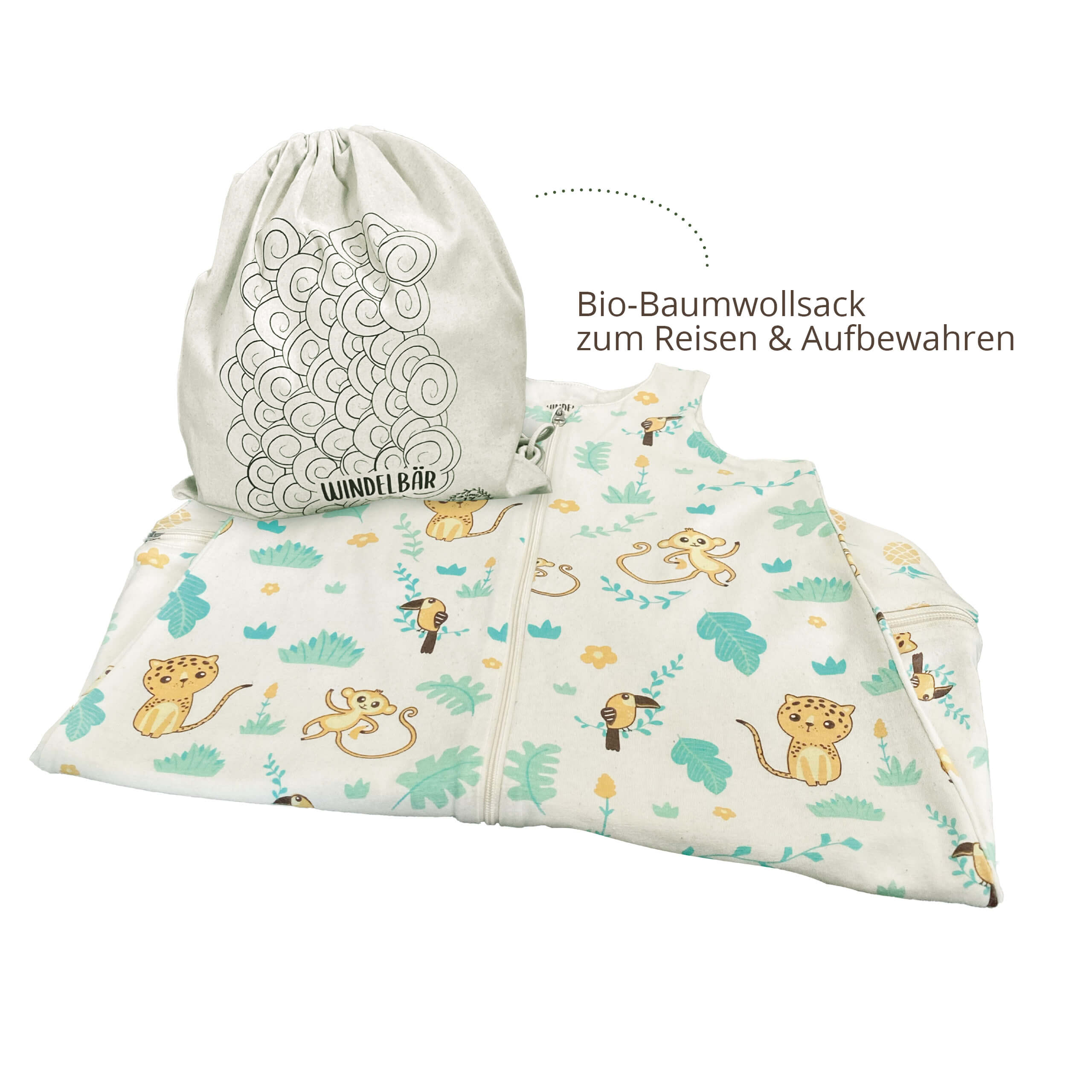 Schlafsack - Dschungel