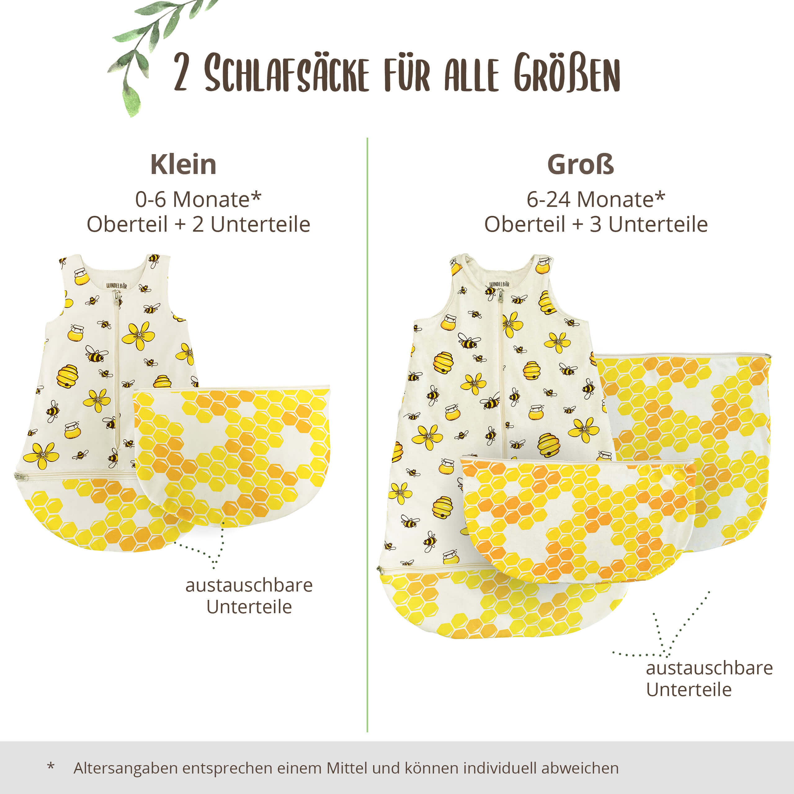 Schlafsack - Bienen