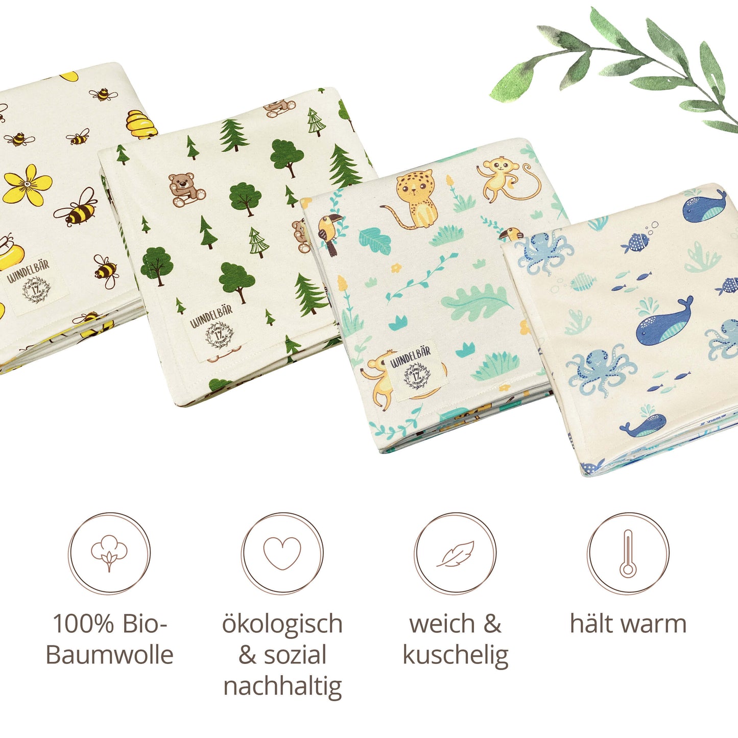 
                  
                    Babydecke - Bienen
                  
                